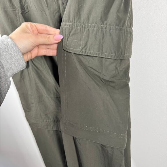 White Sierra Convertible Pants Women XXL Plus Size Green Outdoor Hiking Camping - Picture 4 of 11